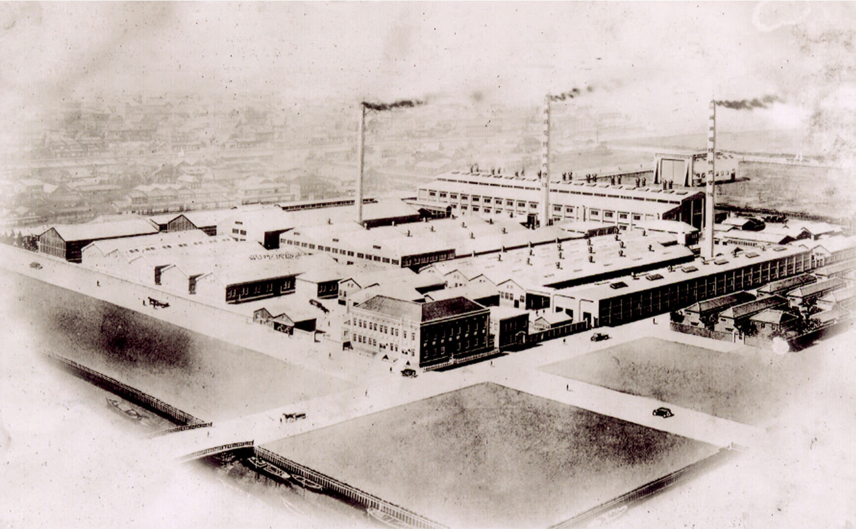 深川工場完成（1923.1）